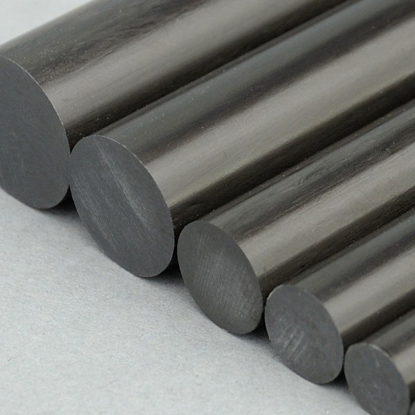 Vierkantrohre Carbon Stäbe Rundloch 2-10mm Fiber Rods Kohlefaser Rundstab Stab 